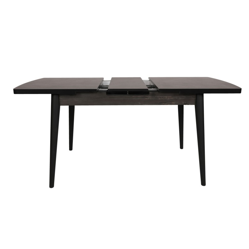 Extendable Dining Table Inci 1143 Black