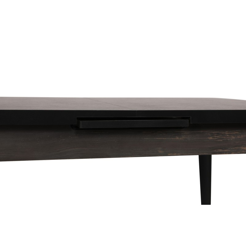 Extendable Dining Table Inci 1143 Black