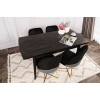Extendable Dining Table Inci 1143 Black