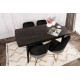 Extendable Dining Table Inci 1143 Black