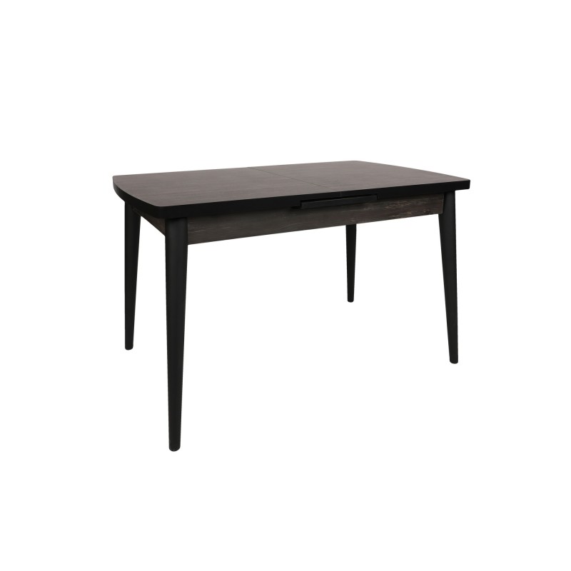 Extendable Dining Table Inci 1143 Black