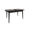 Extendable Dining Table Inci 1143 Black