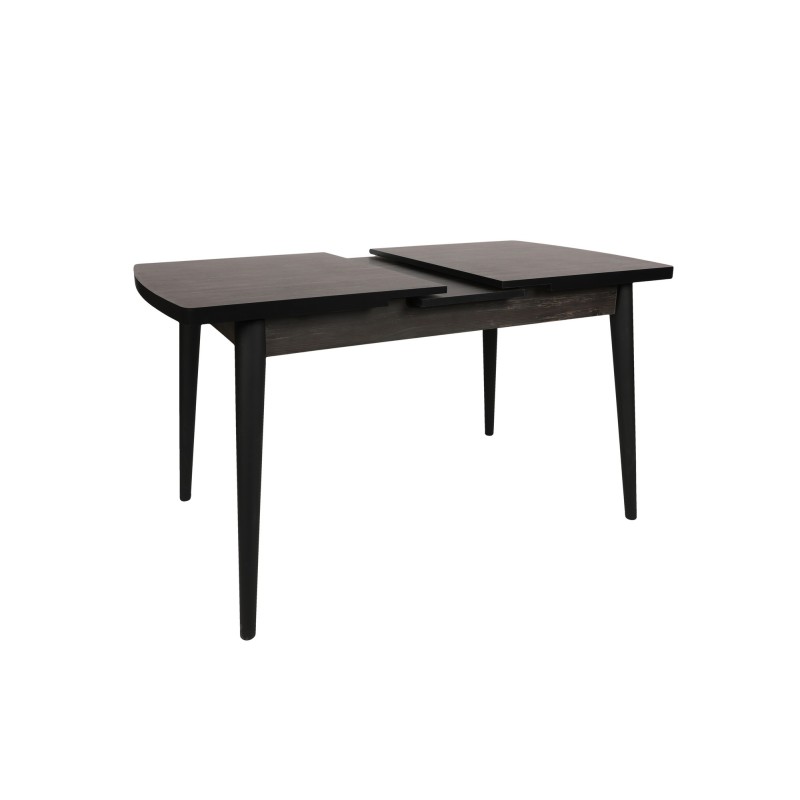 Extendable Dining Table Inci 1143 Black
