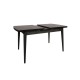 Extendable Dining Table Inci 1143 Black