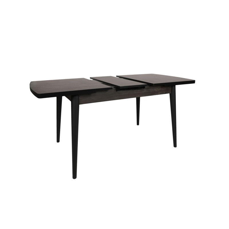 Extendable Dining Table Inci 1143 Black