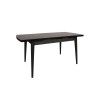 Extendable Dining Table Inci 1143 Black