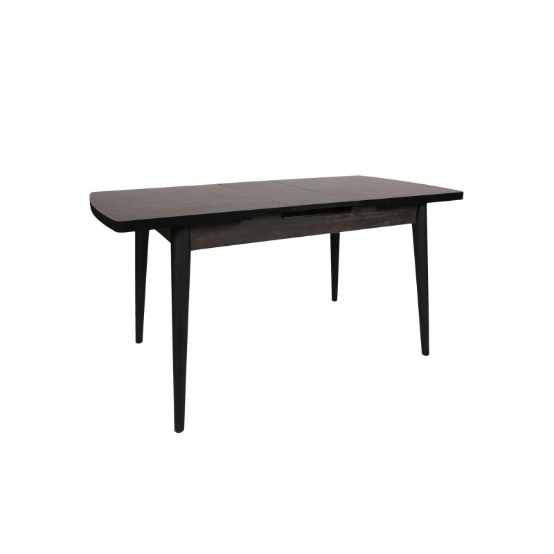 Extendable Dining Table Inci 1143 Black
