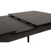 Extendable Dining Table Inci 1143 Black