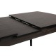 Extendable Dining Table Inci 1143 Black
