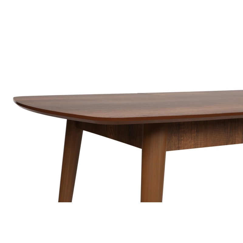 Extendable Dining Table Retro 1191 Walnut