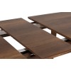 Extendable Dining Table Retro 1191 Walnut
