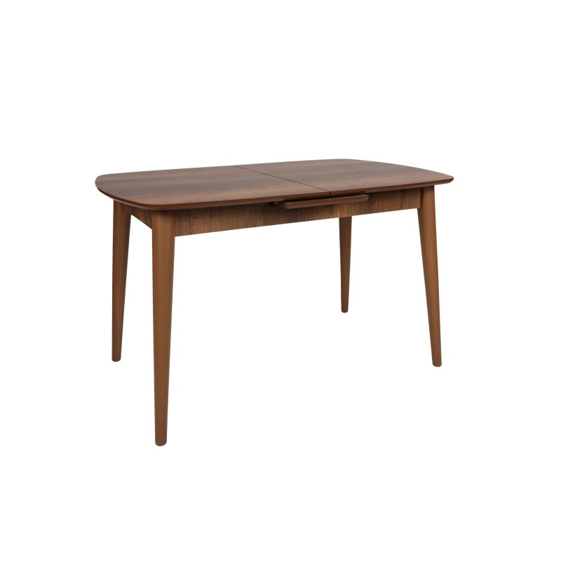 Extendable Dining Table Retro 1191 Walnut