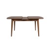 Extendable Dining Table Retro 1191 Walnut