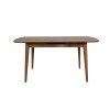 Extendable Dining Table Retro 1191 Walnut