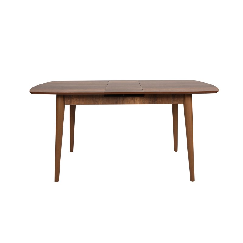 Extendable Dining Table Retro 1191 Walnut