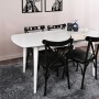 Extendable Dining Table Retro 1193 White