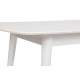 Extendable Dining Table Retro 1193 White
