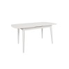 Extendable Dining Table Retro 1193 White
