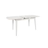 Extendable Dining Table Retro 1193 White
