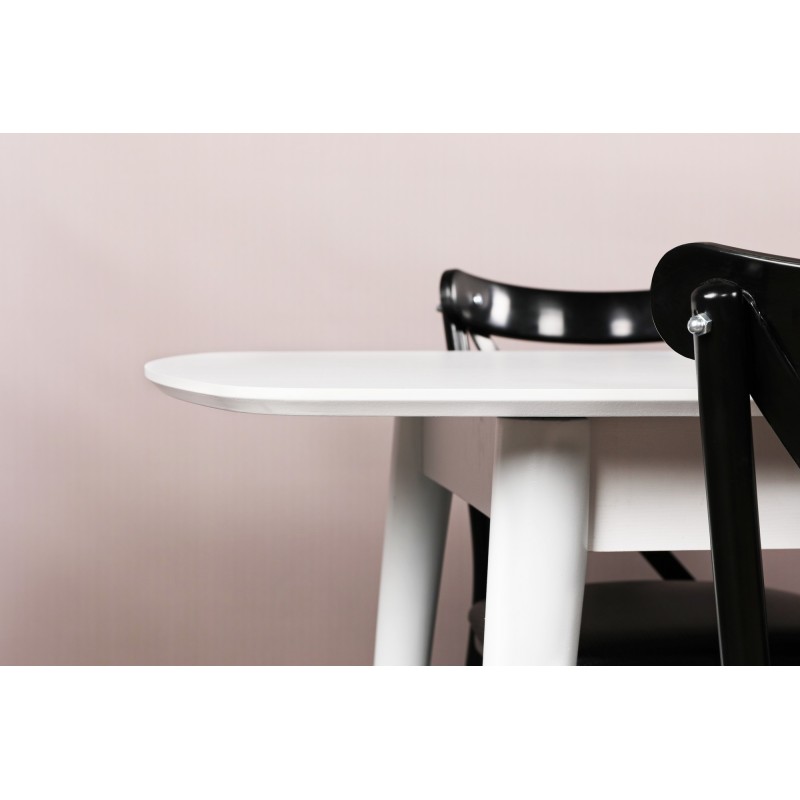 Extendable Dining Table Retro 1193 White