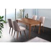 Extendable Dining Table Ahşap Kelebek - 1231 Walnut