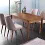 Extendable Dining Table Ahşap Kelebek - 1231 Walnut