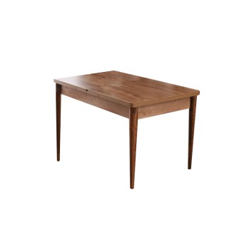Extendable Dining Table Ahşap Kelebek - 1231 Walnut
