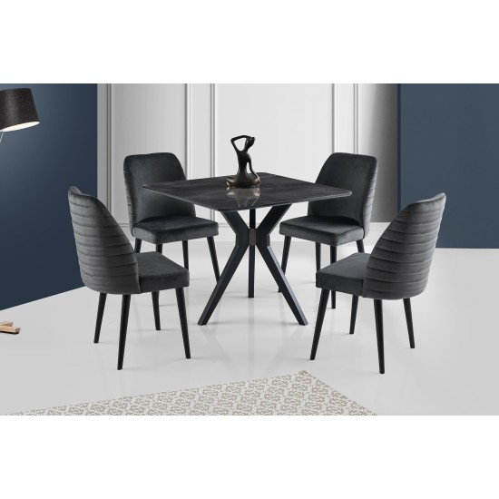 Dining Table Kare Ares - 1471 Black Dining Table Kare Ares - 1471 Black