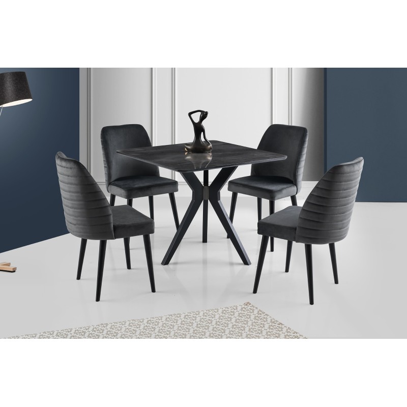 Dining Table Kare Ares - 1471 Black