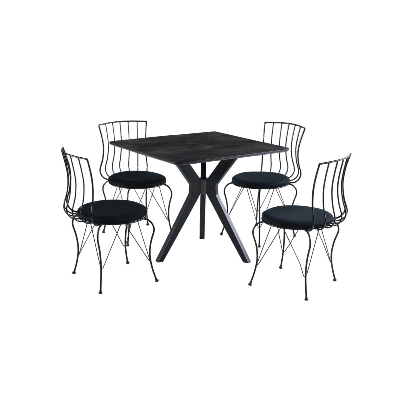 Dining Table Kare Ares - 1471 Black