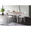 Extendable Dining Table Polo - 1302 Oak
White