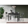 Extendable Dining Table Polo - 1304 Black