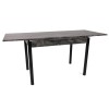 Extendable Dining Table Polo - 1304 Black