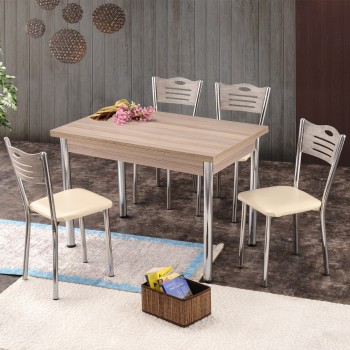 Extendable Dining Table Polo - 1307 Oak
Silver