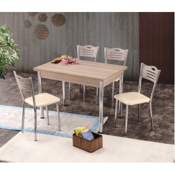 Extendable Dining Table Polo - 1307 Oak
Silver