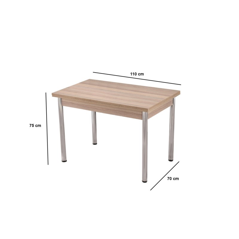 Extendable Dining Table Polo - 1307 Oak
Silver
