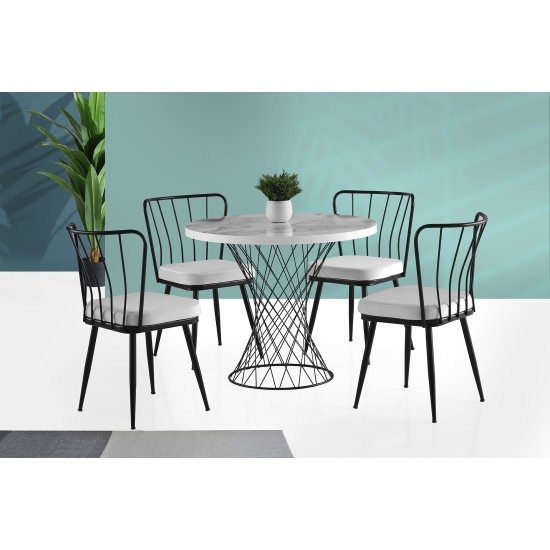 Dining Table Pota - 1482 White
Grey
Black Dining Table Pota - 1482 White
Grey
Black