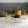 Extendable Dining Table Damla - 1101 Black
Gold