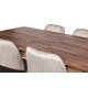 Extendable Dining Table Damla - 1103 Walnut
Gold