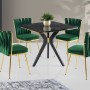 Dining Table Kare İkon - 1431 Black
Gold