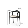 Chair PA - 031 Light Grey
Black