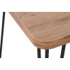 Dining Table Lagos - 1422 Walnut
Black