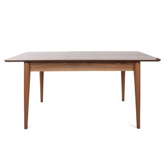Extendable Dining Table Lotus - 1123 Walnut