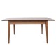Extendable Dining Table Lotus - 1123 Walnut