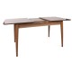Extendable Dining Table Lotus - 1123 Walnut