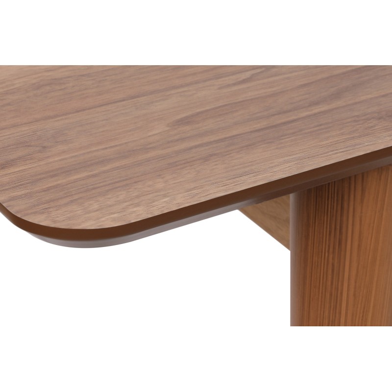 Extendable Dining Table Lotus - 1123 Walnut