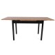 Extendable Dining Table Polo - 1303 Walnut
Black Extendable Dining Table Polo - 1303 Walnut
Black