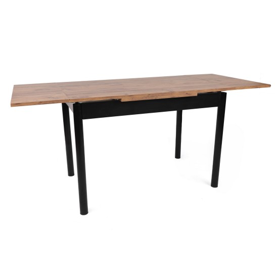 Extendable Dining Table Polo - 1303 Walnut
Black Extendable Dining Table Polo - 1303 Walnut
Black