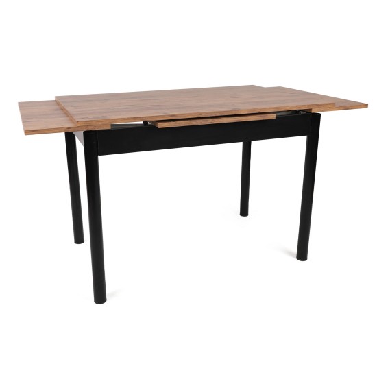 Extendable Dining Table Polo - 1303 Walnut
Black Extendable Dining Table Polo - 1303 Walnut
Black