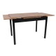 Extendable Dining Table Polo - 1303 Walnut
Black Extendable Dining Table Polo - 1303 Walnut
Black